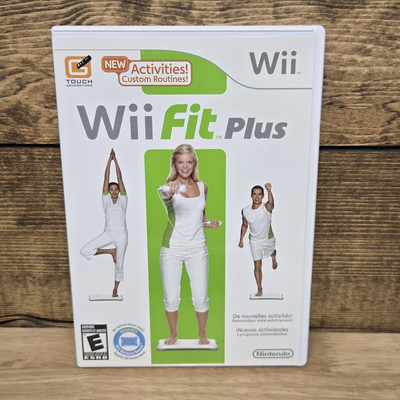 Wii Fit Plus Game Only No Board Yoga Workout 