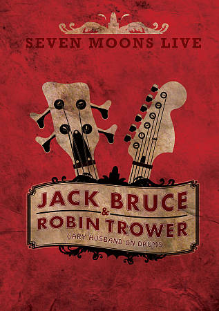 DVD！Jack Bruce / Robin Trower / 2009 Jack Bruce Robin Trower: Seven Moons Live (DVD, 2009) Rare