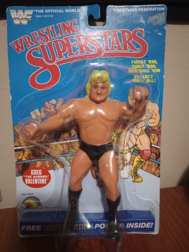 OPENED WWF LJN Wrestling Superstars Greg The Hamme...