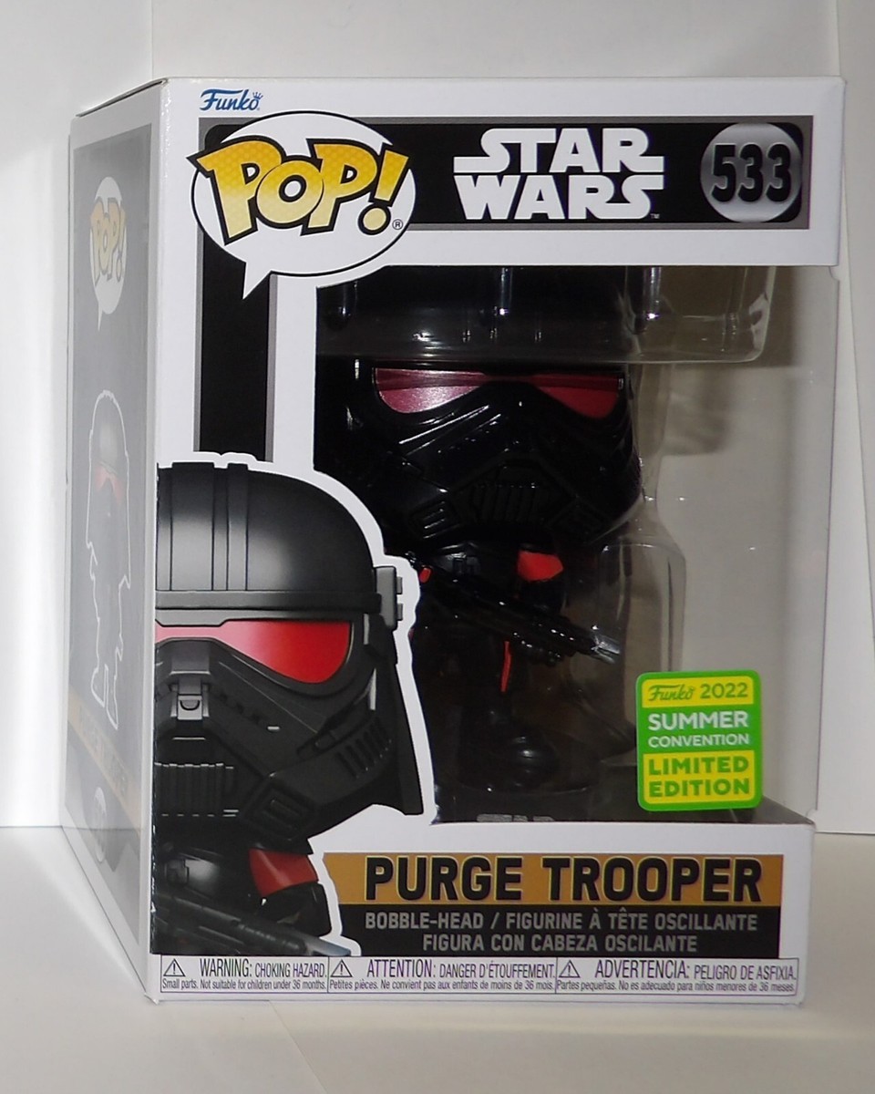 Funko Pop! Star Wars #533 PURGE TROOPER Summer Convention 2022