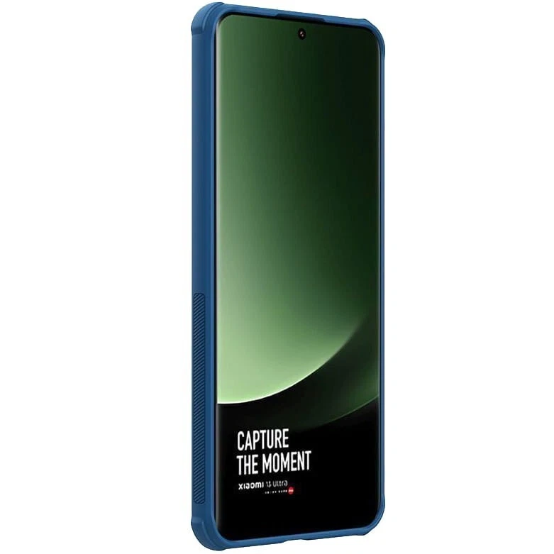 Nillkin Super Frosted Shield Pro Case for Xiaomi 14 Ultra Blue - Image 4 of 4