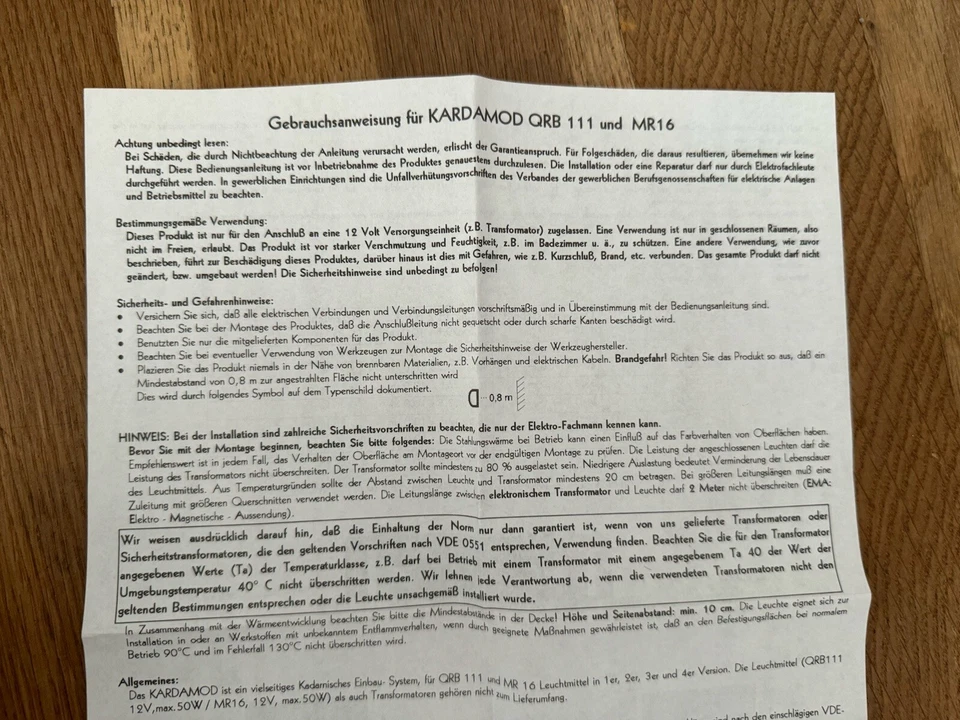 SLV Kardamod 1-fach 154112 12V Einbaustrahler GU 5,3 MR16 Ausstellungsstück Stra - Bild 3 von 4