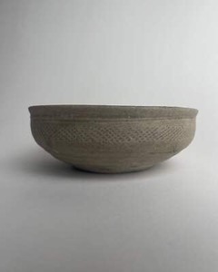 Antique Chinese Western Jin Stoneware Yue Ware Basin (265–316 CE)