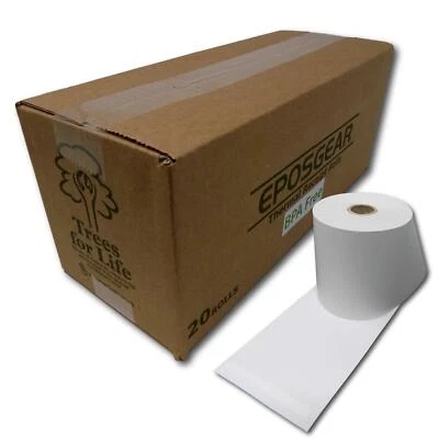 EPOSGEAR 20 Sam4s ER-380M ER-390M ER-650 Thermal Paper Cash Register Till Receipt Rolls