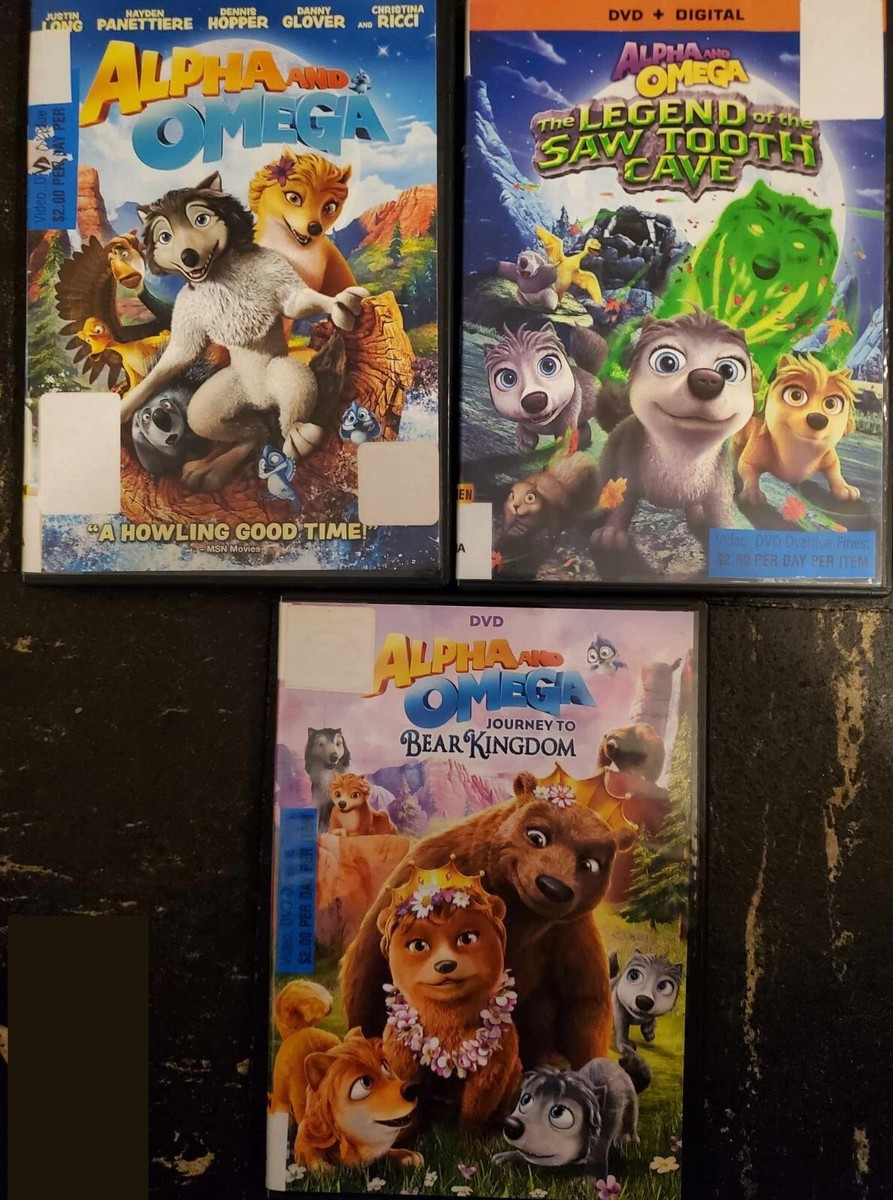 Alpha and Omega / Legend Of The Saw Tooth Cave / Journey to Bear