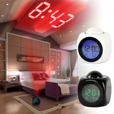 Radiowecker Wecker Uhr Projektion Radiowecker Wecker Projektion
