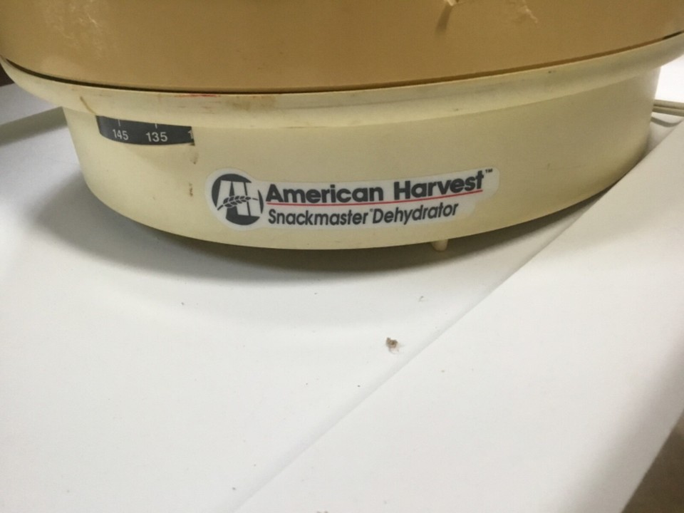 American Harvest Snackmaster Dehydrator FD 50 / 30 550 watts eBay