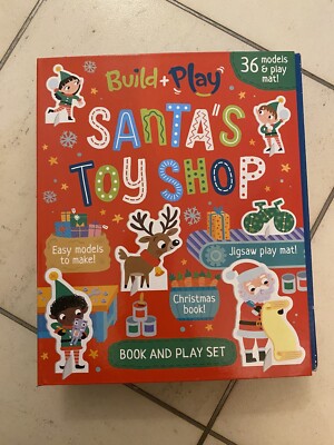 Build & Play Santa's Toy Shop (Build&Play Kit)by Robyn Gale Box A Little Damaged