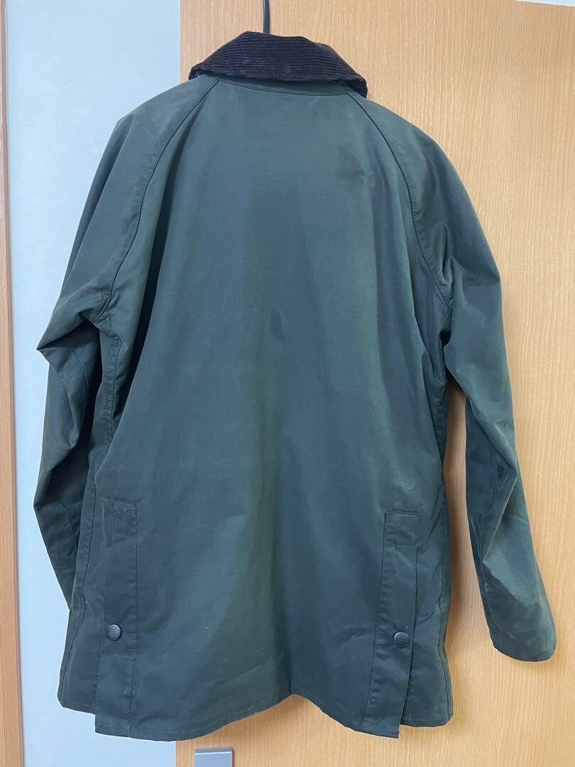 Barbour BEDALE SL Oiled Jacket Coat sage green cotton size Barbour BEDALE SL Oiled Jacket Coat sage green cotton size