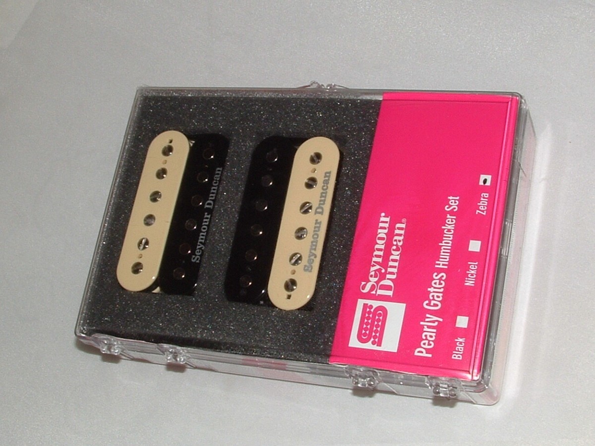 Seymour Duncan SH-PG1 Pearly Gates Matched Pickup Set ZEBRA Seymour Duncan SH-PG1 Pearly Gates Matched Pickup Set ZEBRA