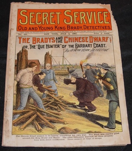 Secret Service,King Brady Detectives,5 cent pulps,1906,1911,lot of 5 - Picture 7 of 10