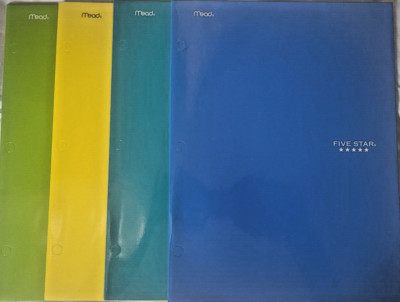 ~* Mead Five Star Customizable 2 Pocket Plastic Folder! *~