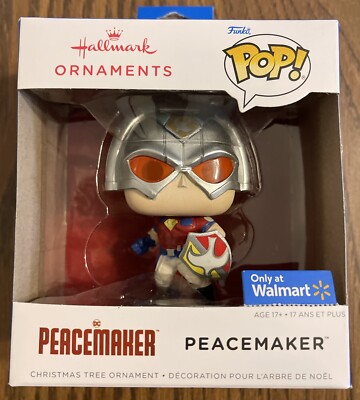 Hallmark Christmas Ornament Funko Pop Peacemaker New FREE SHIPPING Walmart Exc