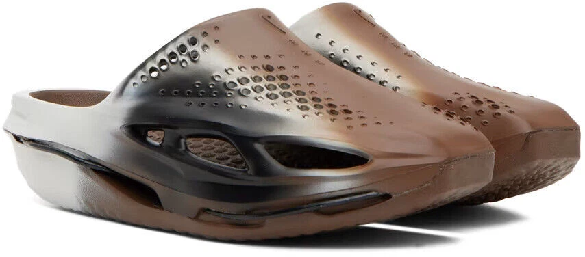 Nuovi sandali da uomo Nike x MMW Zoom 005 slide DH1258 200 kaki scuro taglia 9 e 13