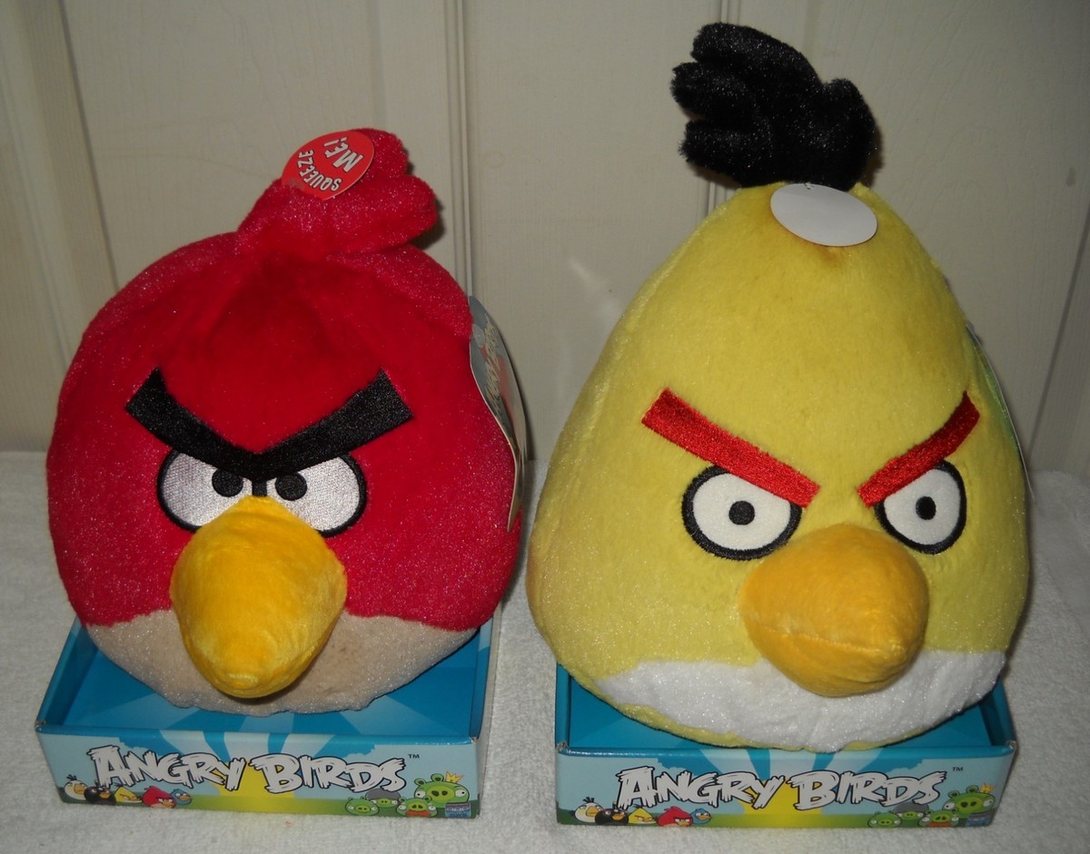 Red Angry Yellow Angry Bird Yellow And Red