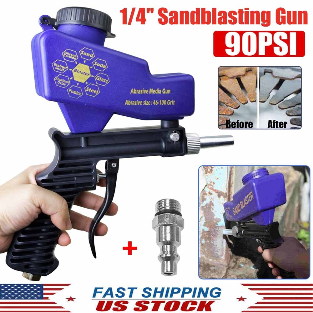 Abrasive Blaster Gun with 1 Liter Canister Abrasive Blaster Gun with 1 Liter Canister