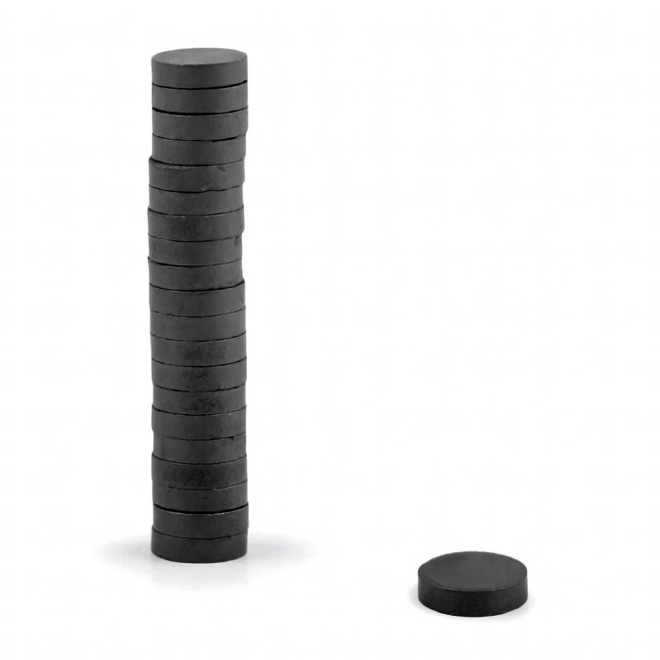 MADDMA 20 Magnete rund, Ø 12mm - universell einsetzbar im Haushalt oder zum Basteln (0,