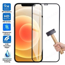 Tempered Glass Screen Protector For iPhone 17 16 14 13 12 15 Pro Max FULL COVER