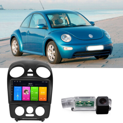 Sat Nav 9'' Car Radio GPS + Rear View Camera for VW Fox Phaeton New Beetle Cabriolet 1C1
