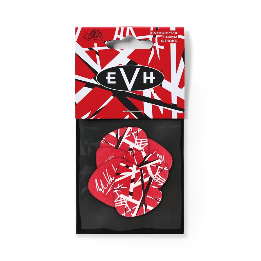 DUNLOP EVH102P114 EVH TORTEX PICK 1.14 MM ACCESSORI PER CHITARRA - BASSO