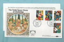 Benham 2003 Toys and Games  BLCS42 Cover -Teddy Bear Museum Telford Pmk
