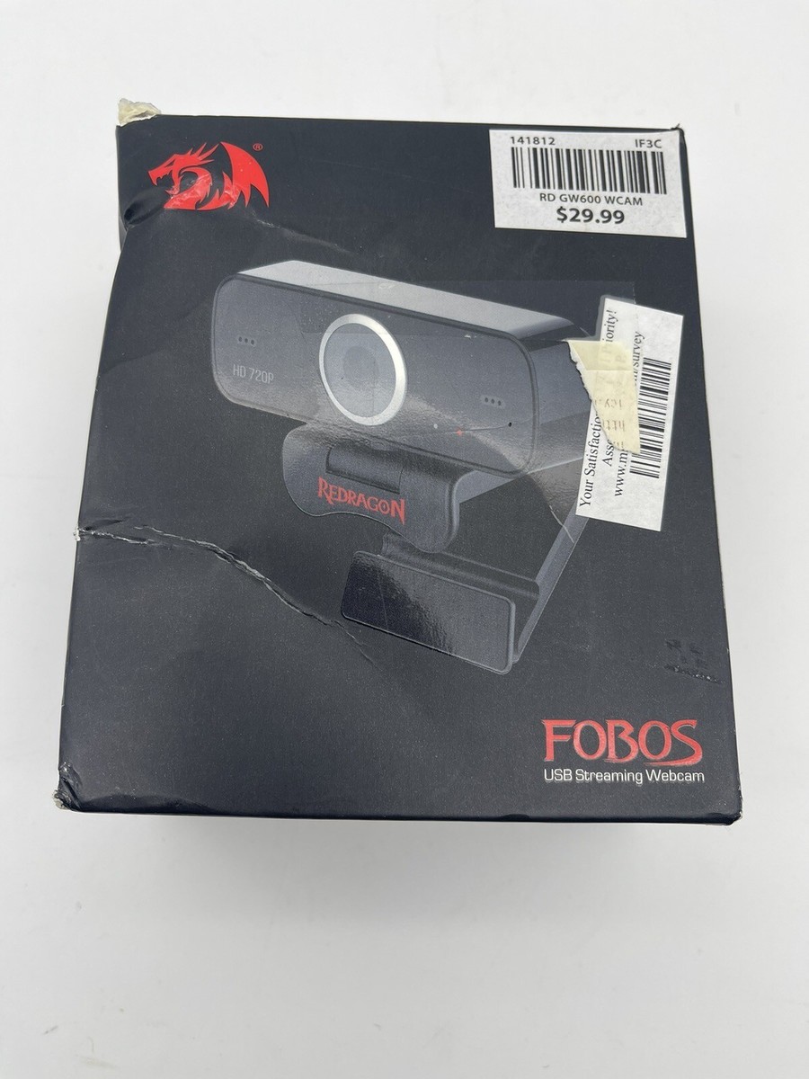 Streaming Webcam Redragon Webcam Fobos Gw600 RED DRAGON FOBOS USB
