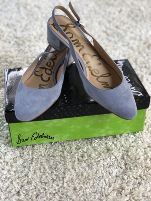 sam edelman lorene suede slingback pump