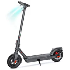 SISIGAD Electric Scooter Adults Peak 500W Motor 10"Solid Tires for Adults 30Mile