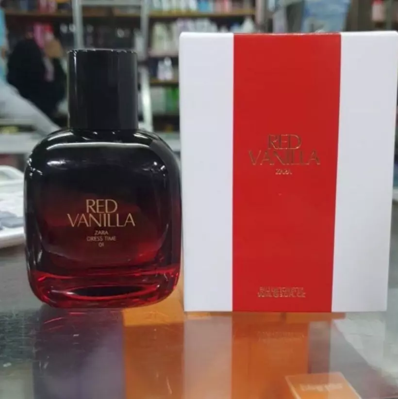 Zara outlet red vanilla