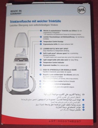 3 Stück NUK First Choice TRINKLERNFLASCHE Flasche Baby Temperature Control 150ml - Bild 5 von 5