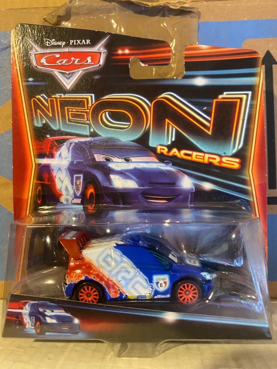 Disney Pixar Cars Neon Raoul Caroule Mattel 1.55 Scale BNIB | eBay UK