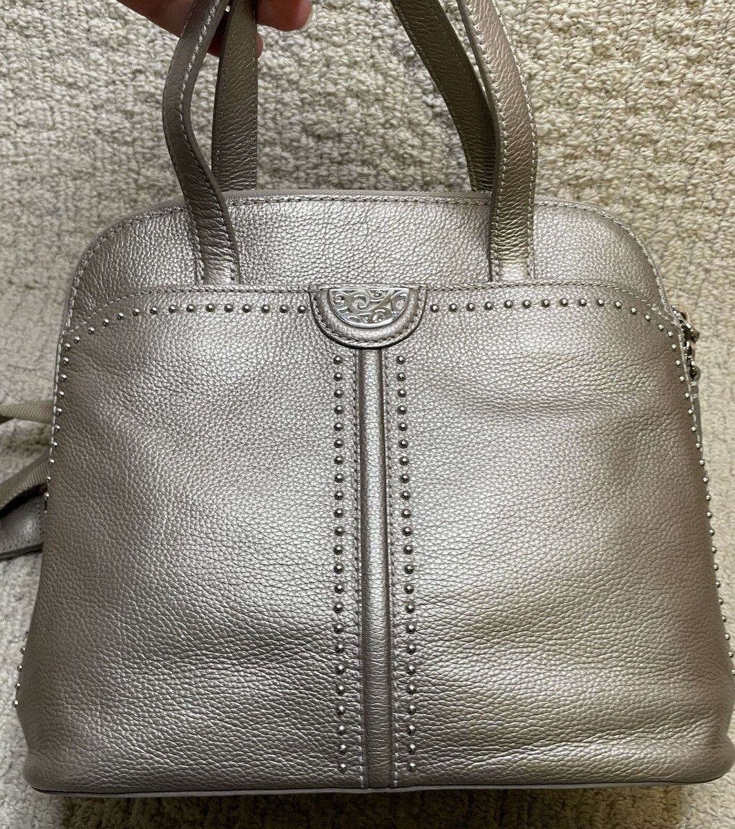 Brighton Zinc Leather Miles Convertible Backpack + Dust Bag  display picture 2