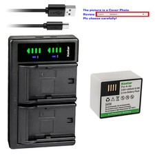 Kastar A4a Battery LTD2 USB Charger for Arlo Ultra 2, Arlo Ultra 4K UHD, VMS5140