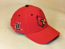 LOUISVILLE CARDINALS Hat Cap Adjustable  COLOSSEUM ADULT