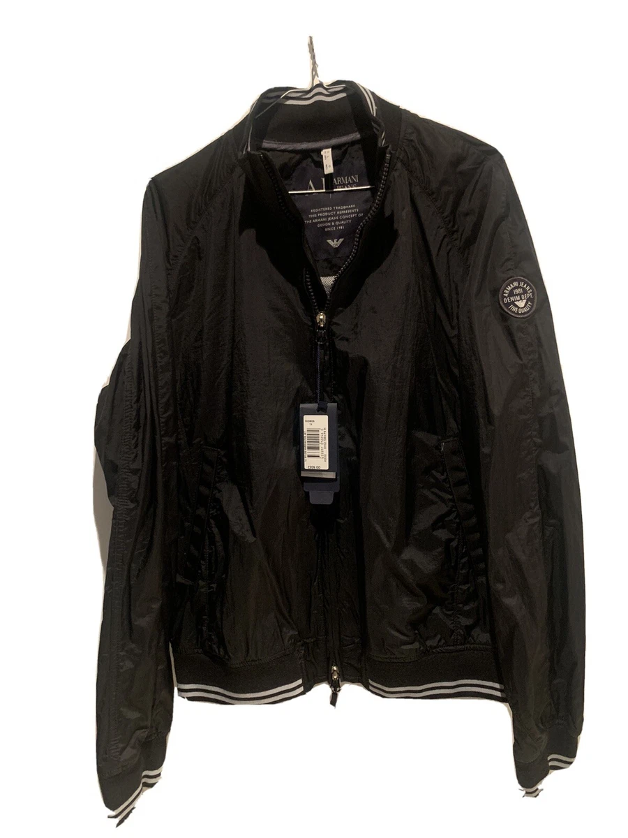 Armani jeans on sale windbreaker jacket