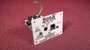 #2 DIGITRAX LOCONET UNIVERSAL RECIEVER UR91 RADIO EQUIPPED/IR PANEL