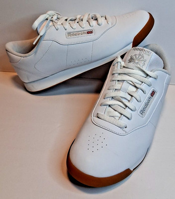 REEBOK Princess Classic Shoes Women's Size US 12 White/Gum