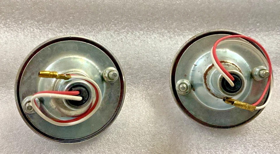 JEEP WILLYS Parking Turn 信号指示器 透明玻璃灯对铬 — 第 3/4 张图片