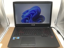 ASUS ROG G751J 17" Intel I7-4710HQ @2,50 GHz 16 GB DDR3 GTX970M 512SSD WIN 11 Pro