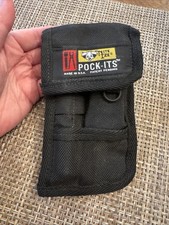 Nite Ize POCK‑ITS Tool Holster  XL–Nylon Multi‑Tool Flashlight Belt Pouch - USA