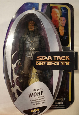 Star Trek Deep Space Nine Regent Worf - Diamond Select 2005 Action Figure