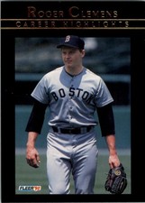 Roger Clemens 1992 Fleer Career Highlights #1 Boston Red Sox MLB Baseball Card