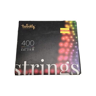 Twinkly BestBuy Limited Release Edition: Generation II 400 RGB LED Open Box 
