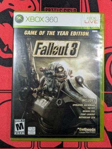 Fallout 3 - Game of the Year Edition (Microsoft Xbox 360, 2009)