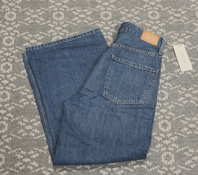New Citizens of Humanity Sacha High Rise Wide Leg Jeans - Size 25 - Blue Rose