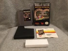 Vintage Nintendo NES Wheel Of Fortune Game With Box, Instructions, Dust Cover.