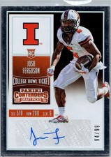 2016 Panini Contenders Draft Picks #139b Josh Ferguson Auto #'d /99