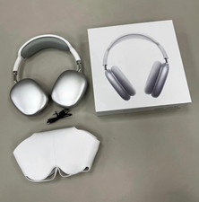 Apple AirPods Max Silver Wireless Over-Ear Headphones ANC Transparency Mic