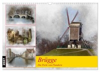 Calendar 2027 · US Version · Bruges, The Pearl Of Flanders (Wall Calendar 2027 1