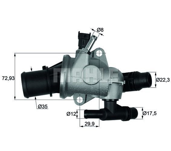 Thermostat, KüHlmittel Behr Mahle TI15288 FüR Alfa Romeo-image